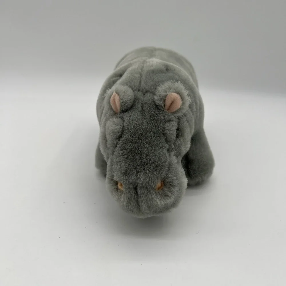 Vintage K & M International 1992‎ Hippopotamus Plush~10